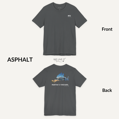 Martha’s Vineyard T-Shirt | MV Front & Vineyard Haven Steamship Back