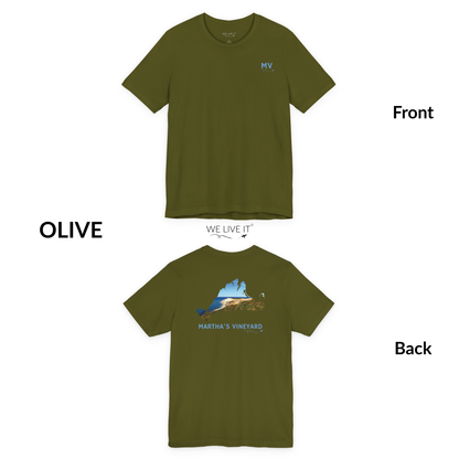 Martha’s Vineyard T-Shirt | Aquinnah Cliffs & Ocean