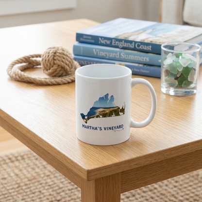 Aquinnah Cliffs Martha’s Vineyard Mug | Ocean View Ceramic Cup