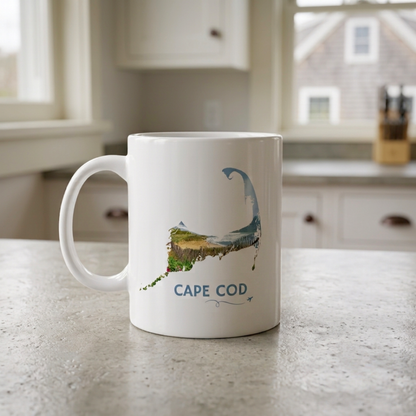 Cape Cod Beach Mug | Coastal Escape Design