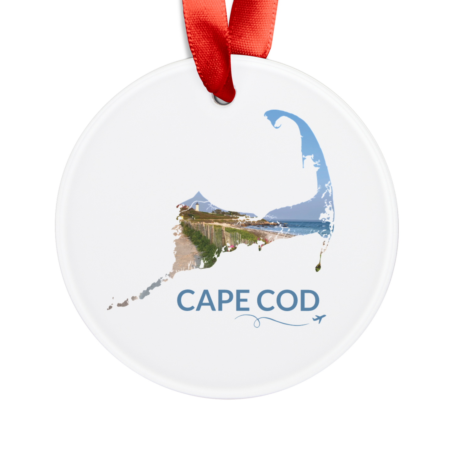 Nobska Lighthouse Ornament | Cape Cod, Massachusetts
