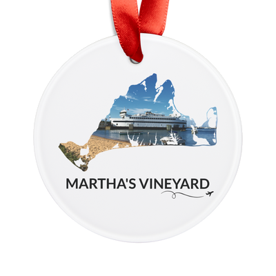 Steamship Ferry Ornament | Martha’s Vineyard, Massachusetts