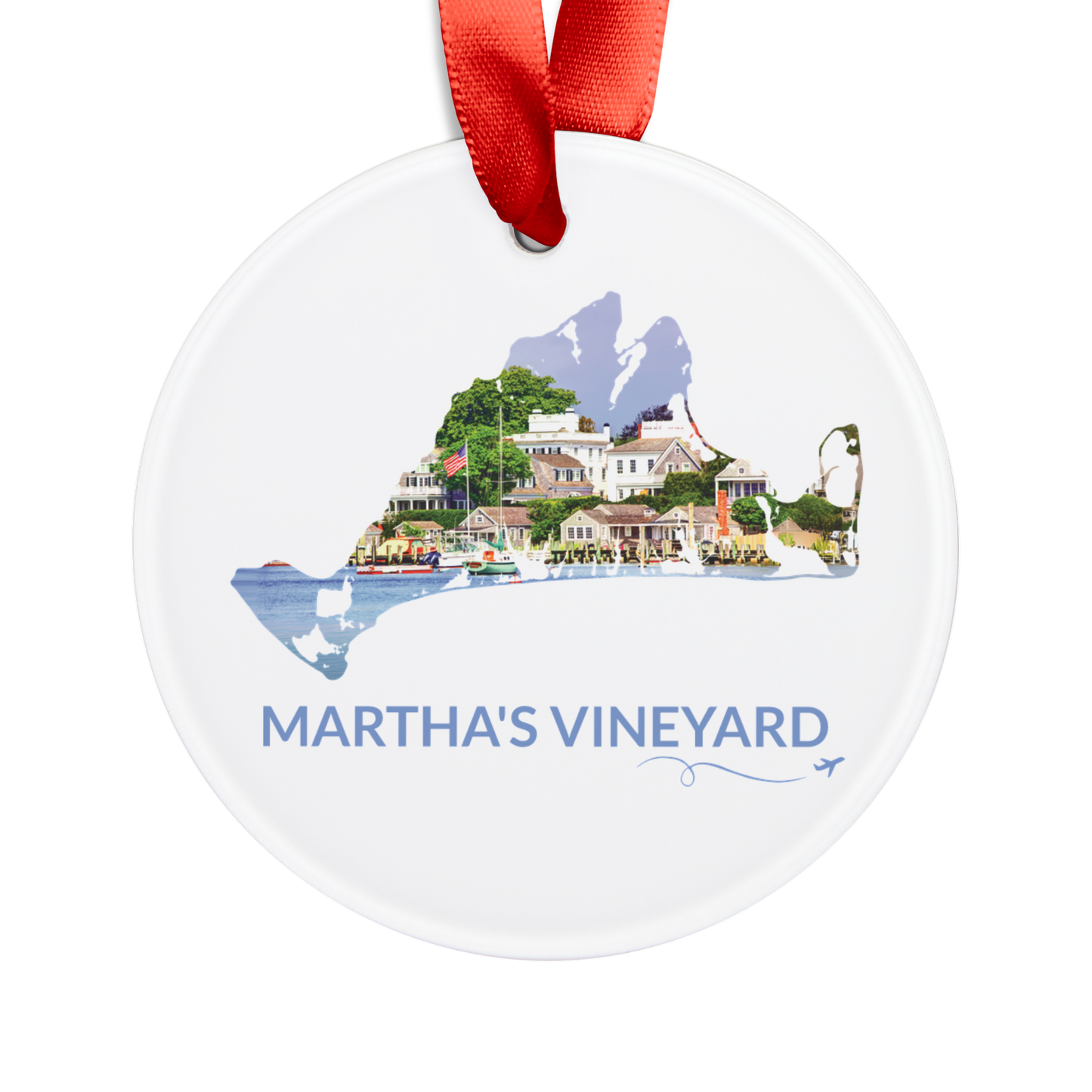 Edgartown Harbor Ornament | Martha’s Vineyard, Massachusetts