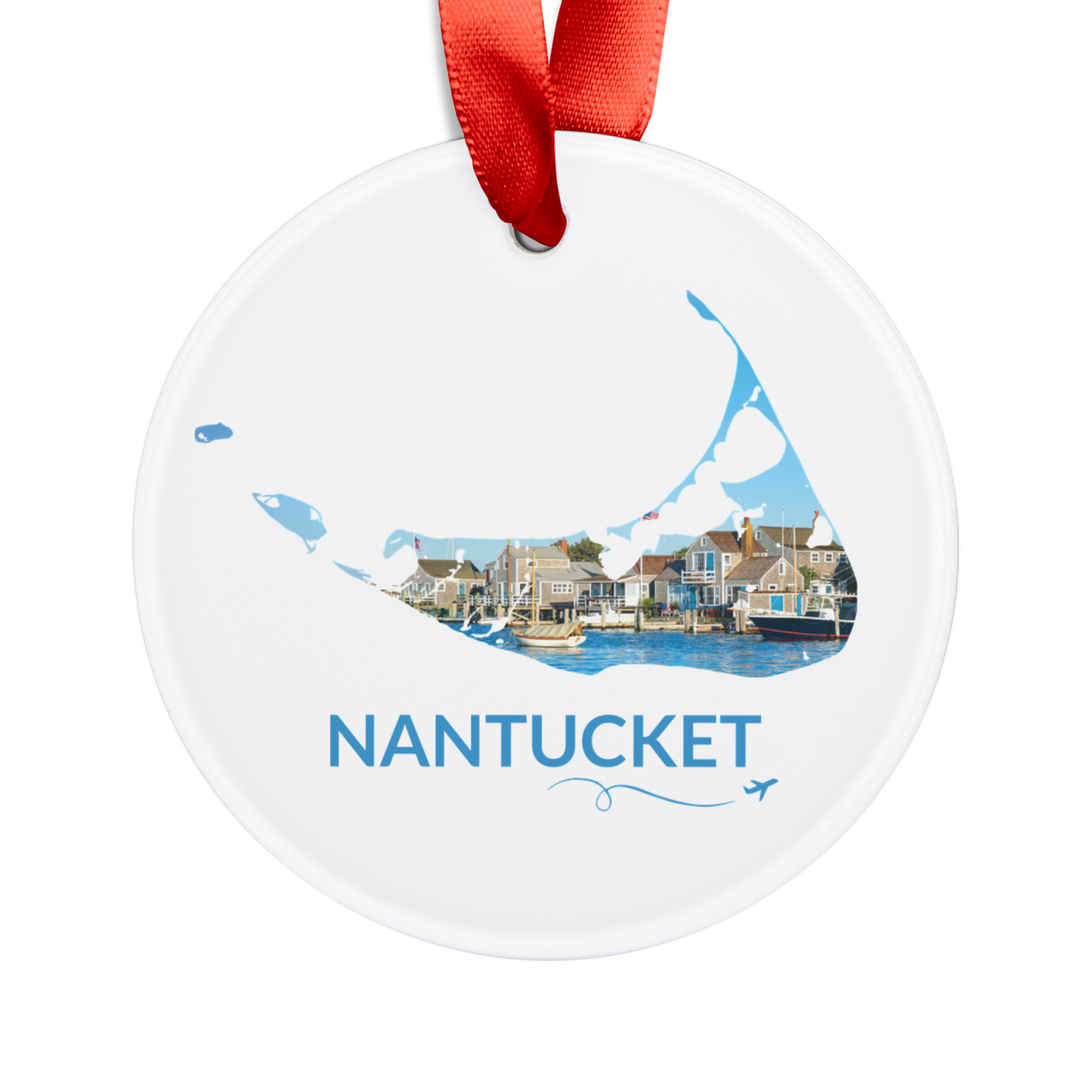 Nantucket Harbor Ornament | Nantucket, Massachusetts