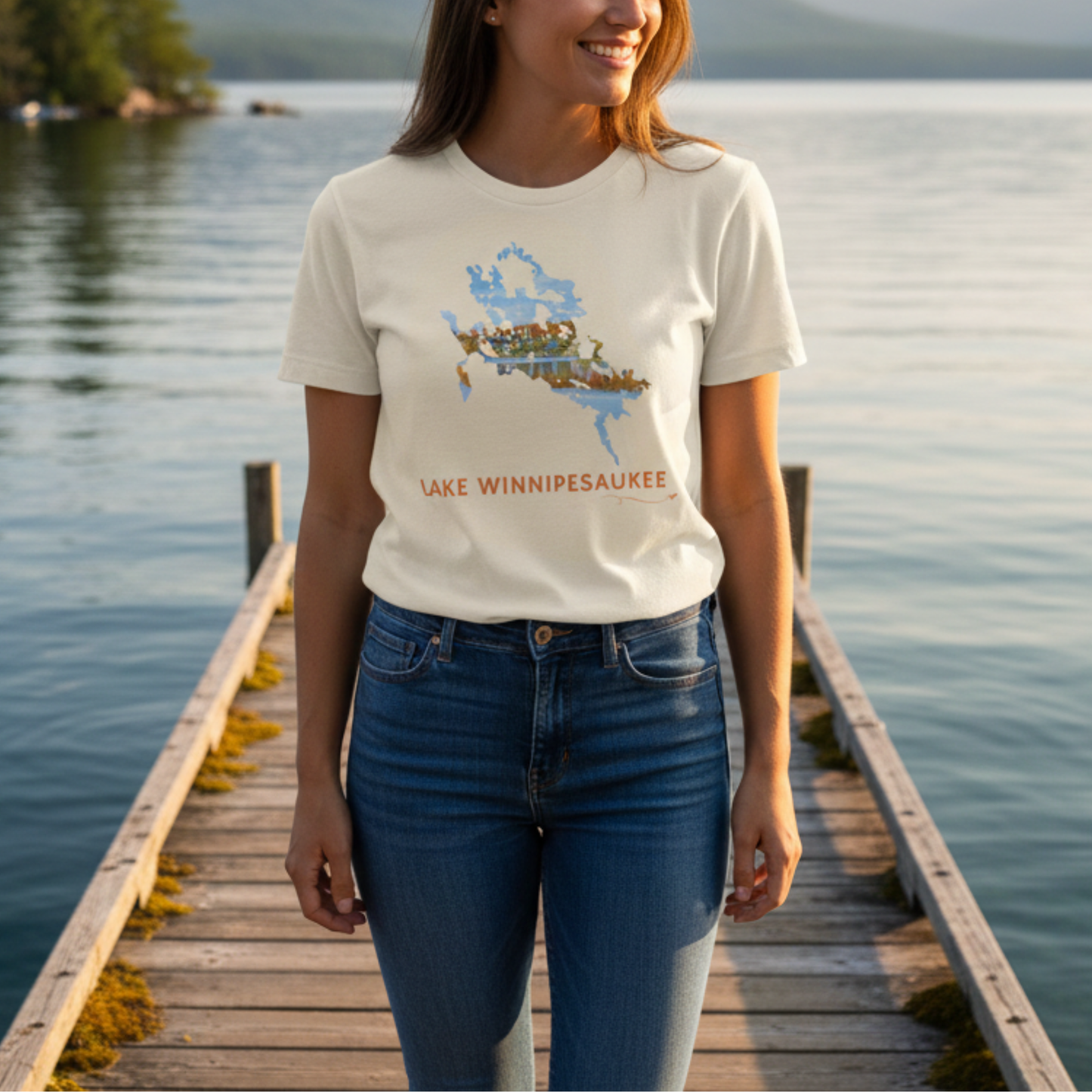 Lake Winnipesaukee T-Shirt | Meredith Fall Foliage
