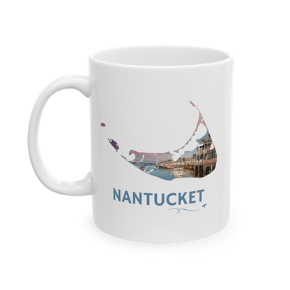 Nantucket Sunset Mug | Easy Street Harbor Coastal Design