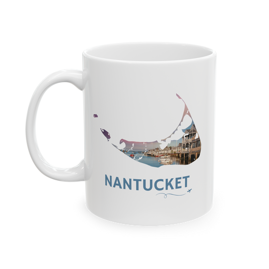 Nantucket Sunset Mug | Easy Street Harbor Coastal Design