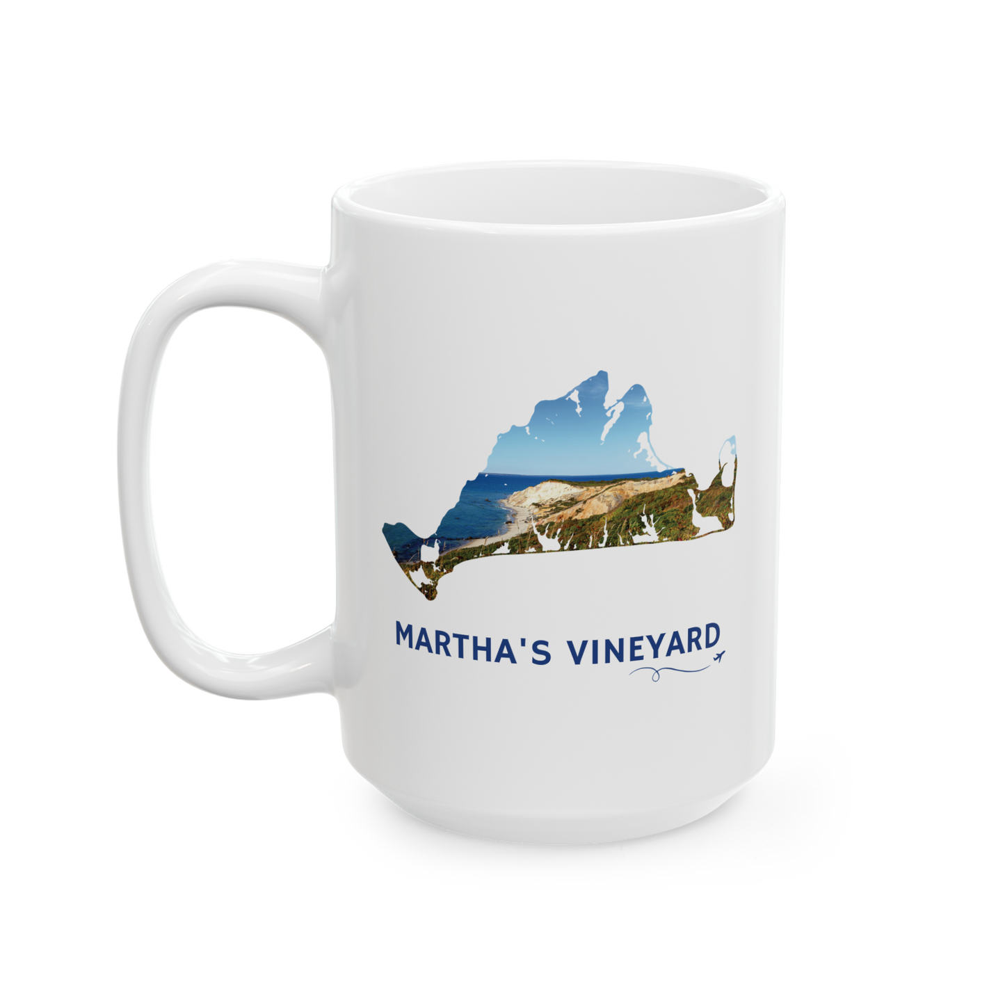 Aquinnah Cliffs Martha’s Vineyard Mug | Ocean View Ceramic Cup