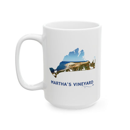 Aquinnah Cliffs Martha’s Vineyard Mug | Ocean View Ceramic Cup