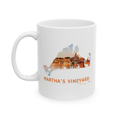 Martha's Vineyard Mug | Oak Bluffs Harbor Sunset