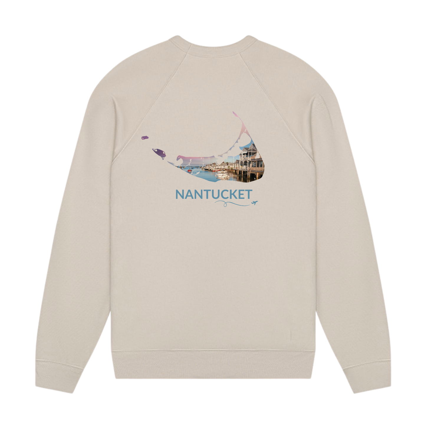 Easy Street Harbor Crewneck Sweatshirt | Nantucket, Massachusetts
