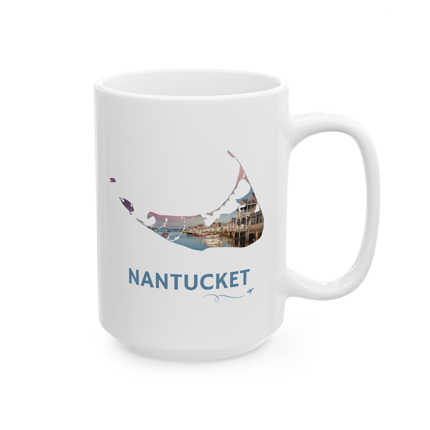 Nantucket Sunset Mug | Easy Street Harbor Coastal Design