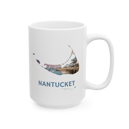 Nantucket Sunset Mug | Easy Street Harbor Coastal Design