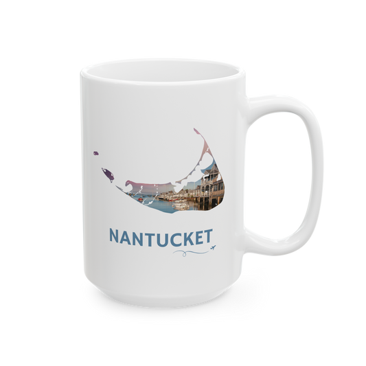Nantucket Sunset Mug | Easy Street Harbor Coastal Design